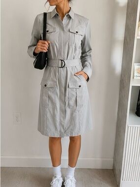 Anatomie Utility Shirt Dress NWT | Luxe Belted Safari Style Dress